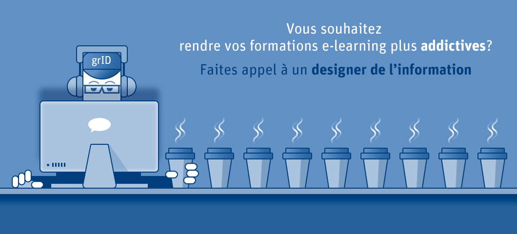 Le design de l'information au service du e-learning, rendre les formations e-learning plus addicatives